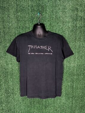 Thrasher The New Religion Worldwide Skate Street wear T-Shirt Size L